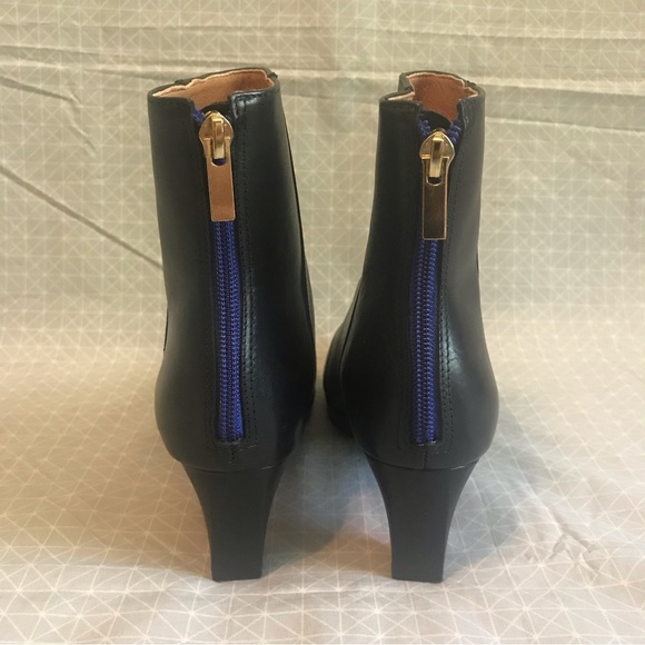 Dr. Liza Bootie in Black Leather 6 - Picture 4 of 7